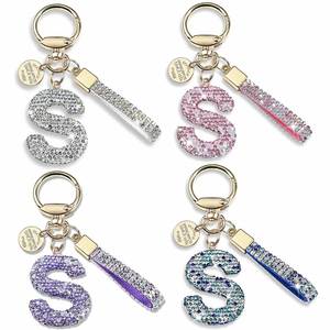 Llavero de Aleación de Zinc con Incrustaciones de Diamantes para Mujeres y Niñas, Brillante y Bonito, Accesorio para Llaves de Coche y Mochila - Product Image 4