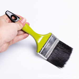 Pinceau plat à poils de porc 150 mm, manche en plastique, qualité industrielle, outil de nettoyage et de brossage - Product Image 2