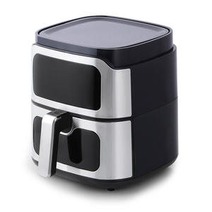 6,5 л Квадратная роскошная бытовая умная аэрофритюрница с ЖК-дисплеем, электрическая цифровая фритюрница для быстрого приготовления без масла - Product Image 2