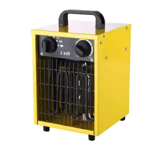 Electric Space Portable Fan Heaters Industrial Workshop For Handy Outdoor 3Kw Commercial Garage Greenhouses Electronic Heater