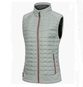 Gilet da <span class=keywords><strong>donna</strong></span> leggero, traspirante, impermeabile, imbottito in poliestere, caldo, senza maniche, per escursionismo, corsa, campeggio, golf - Product Image 1