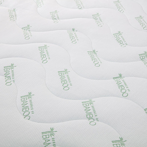 Protector de colchón impermeable de bambú Natural tamaño Queen King, alfombrilla de cama hipoalergénica, impermeable de bambú Natural tamaño Queen King - Product Image 3