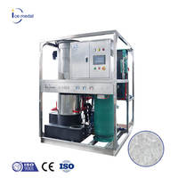 ICEMEDAL Offre Spéciale 2000kg/jour Tube Machine à glaçons avec Tube de cylindre Glace pour boire Refroidissement Machine à Tube de Glace 2 Tonnes