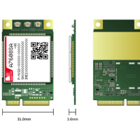 Módulo SIMCOM A7608SA-H PCIE LTE Cat 4 LCC+LGA, Módulo Inalámbrico 4G de Banda Global para Dispositivos de Rastreo Vehicular