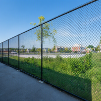 Offre Spéciale : Rouleau de clôture galvanisée à maillons diamantés 45x45mm pour terrains de tennis et de pickleball de compétition