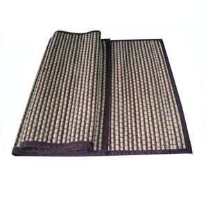 Tapis artisanal vietnamien en jonc de mer tissé à la main, imprimé animalier, écologique, en fibres naturelles, style moderne, vente en gros mondiale - Product Image 1