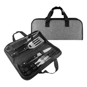 Оптовая продажа, 420, нержавеющая сталь, набор инструментов для барбекю, 7 в 1, индивидуальный логотип, рекламные подарки, BBQ001, набор инструментов для барбекю, в наличии - Product Image 2