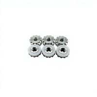 Écrou à insérer en marbre 2Crowns 10-24, écrou fileté auto-ancrant sur mesure OEM, écrou en forme de K pour mur et marbre