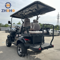 Voiturette de golf électrique tout-terrain 4 places 2026, batterie lithium/plomb-acide, certifiée CE, vitesse 30-50 km/h, capacité de montée de 25 degrés