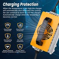 Chargeur de batterie pour chariot élévateur électrique 24V 30A - Chargeur intelligent 24V 30A 1250W pour transpalette, autolaveuse, voiturette de golf