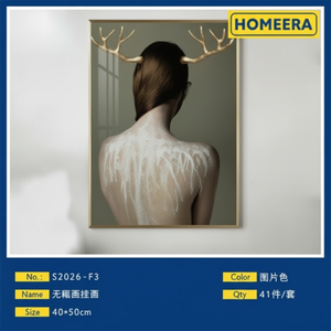 Ingrosso 48 pezzi scatolato 40x50cm stampe su tela senza cornice per la casa o per l'ufficio arte decorazioni da parete incorniciate - Product Image 1