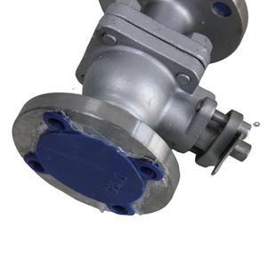 Válvula de Bola Radiante de Alto Rendimiento con Brida de Acero Inoxidable Q41F-16B, Trampa de Bola Q41F-16B - Product Image 3