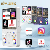 Console de jeu portable R36 Ultra 4'' avec lecture multimédia, WiFi, bataille en ligne, émulateur Linux, vente en gros OEM