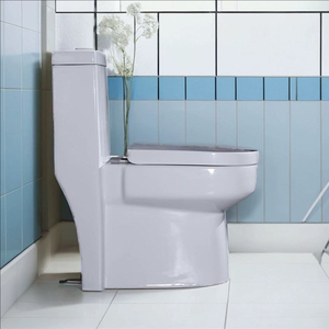 Toilette Foshan <span class=keywords><strong>Siphon</strong></span> en céramique Piège à toilette monobloc Placard à eau pour salle de bain - Product Image 4
