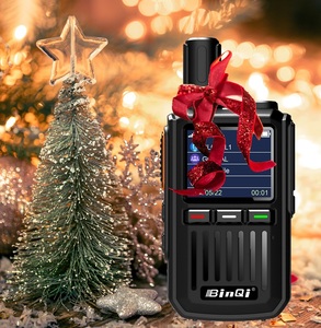 Binqi BQ-U6-8 POC 4G Talkie-walkie longue portée avec suppression du bruit, radio bidirectionnelle, interphone sans fil PTT mondial, carte SIM Gxin POC - Product Image 1