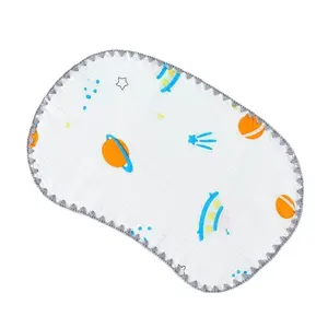 Wholesale 100% pure Cotton burp cloth newborn pillow nursing pad cloth baby sweat towel with good price