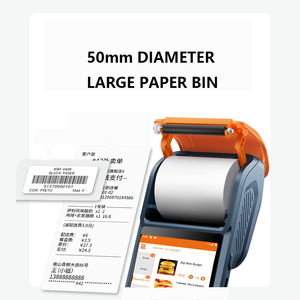 5.5 ''ips HD hiển thị 4 + 64GB cầm Tay POS thiết bị đầu cuối 58 Mét được xây dựng trong máy in hóa đơn nhiệt Vé máy in USB Wi-Fi NFC BT Dual Sim - Product Image 2
