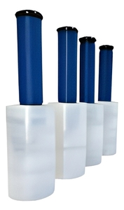 Rotolo di Pellicola Estensibile Portatile con Manico in Plastica, 5 Pollici X 500 Piedi, Pellicola Trasparente per Imballaggio e Agruppamento di Piccoli Oggetti - Product Image 3