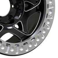 Jantes forgées 16 17 18 20 21 4x4 5x120 5X114.3, jantes de voiture couleur personnalisée, jantes tout-terrain Beadlock pour Nissan Patrol Y61 Ford Jeep
