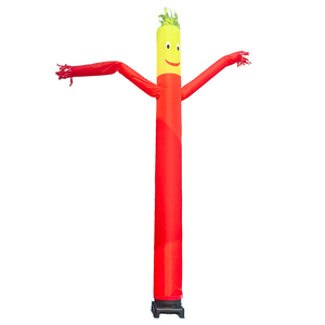 WINSUN Outdoor Advertising Carnival Festival Event Decoration <b>Red</b> Green Waving Hand Sky Dancer Tube Man Inflatable Air Dancer - Product Image 3