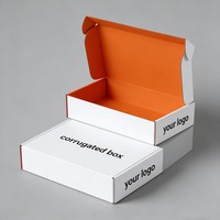 Caja de Regalo Rosa Personalizada con Etiqueta Reciclable Corrugada, Caja para Zapatos y Ropa, Caja de Envío de Papel, Cantidad Mínima de Pedido Baja