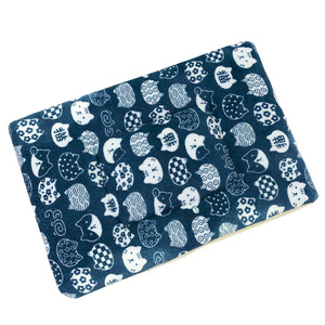 Cartoon Pet Sleeping <b>Mat</b> Rectangle Cotton Fill Warm Dog <b>Cat</b> Bed Four Seasons Use Hand Washable - Product Image 1