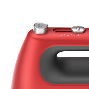 Red Electric Food Mixer 300W Tilt Head Design Stainless <b>Steel</b> <b>Bowl</b> Kitchen Appliance - Product Image 3