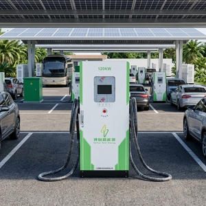 Maßgefertigte 60kW 120kW 180kW DC Schnell-EV-Ladestation CCS2/<span class=keywords><strong>GBT</strong></span>/Typ2 V2G Bidirektionale Ladestation IP55 Solarenergiespeicher - Product Image 5