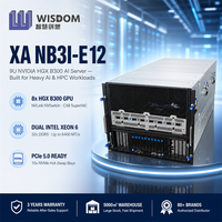 Serveur de calcul de pointe ASUS XA NB3I-E12 9U NV IDIA HGX B300 8 GPU, solution de serveur de calcul de pointe ASUS GPU AI pour l'IA générative HPC
