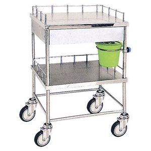 รถเข็นสแตนเลสสำหรับการรักษาทางการแพทย์ในโรงพยาบาล (MS-T250S) - Product Image 1