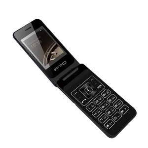 Ipro V10 2g filp phone 2.4inch dual sim with camera support clamshell design oem gsm cellphone