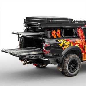 Système de benne standard F-ord Ranger T9 2023-2024 avec arceau de sécurité de base et plateau modulaire pour utilisation tout-terrain - Product Image 5