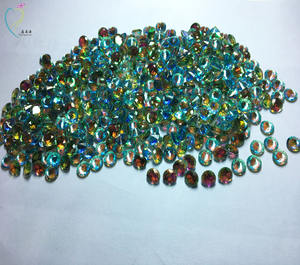 ขายส่งหลวมรอบสดใสตัด10มิลลิเมตร <span class=keywords><strong>AB</strong></span> สี Ammolite หิน - Product Image 3