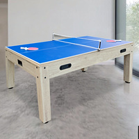 Table de jeu multifonction 4-en-1 rotative à prix direct usine : billard, hockey sur air, tennis de table et table à manger – En vente