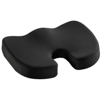 Coussin de chaise en mousse à mémoire de forme pour soulager la douleur de la sciatique dorsale douleur coccyx disque dégénératif arthrose orthopédique