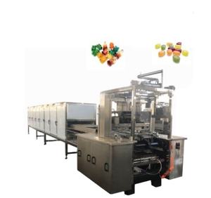 XINJINGYAO línea de producción 100 ~ 600 kg/h comercial automático de llenado de dulces gelatina suave Gummy Bear Sugar Ice Candy Machine Line - Product Image 2