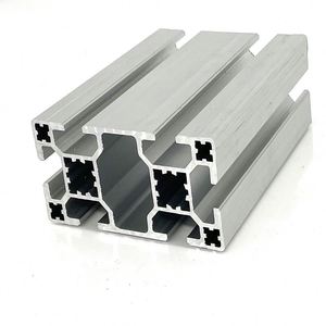 Perfiles de Aluminio Extruido Serie 4080 6000 con Ranura en T T5, Servicios de Doblado, Corte y Soldadura, Fácil Montaje - Product Image 4
