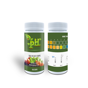 Tiras de prueba de nivel de PH de suelo de jardín, kit de prueba de diagnóstico rápido de pH 3-9 - Product Image 4