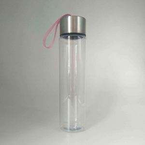 Summer Sports Water <b>Bottle</b> Portable Leak-Proof Drinkware Food Safe Plastic <b>Bottle</b> Outdoor Camping <b>Bottle</b> <b>Straw</b> Cap Handheld - Product Image 6