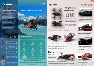 YIVTOL S-ZERO EVTOL เครื่องบินน้ำหนักเบาแบบมีคนขับ รุ่นใหม่ ความเร็ว 140 กม./ชม. เครื่องบินไฟฟ้าขึ้นลงแนวตั้ง วัสดุมาตรฐาน ผลิตในประเทศจีน - Product Image 6