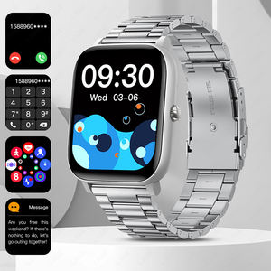 LIGE BWC09 Silber Ultra dünne Smartwatches für Frauen Fitness Tracker Antwort Zifferblatt Anrufe Schlaf monitor Uhr für IOS Android - Product Image 1