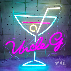 Custom Neon Sign Personalizable <b>Dimmable</b> RGB Neon <b>Light</b> SignWall Decor for Bedroom, Wedding, Birthday Bar & Custom Business - Product Image 3