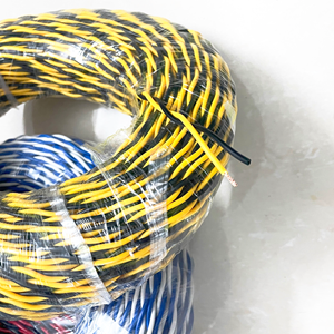 Câble torsadé à deux conducteurs en cuivre nu isolé PVC RVS pour éclairage de bâtiment, câblage électrique domestique, cordon d'alimentation, bobine de 90 m en vrac - Product Image 4