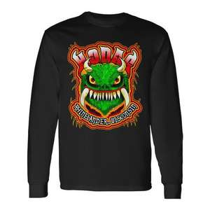 Camiseta promocional de manga larga con diseño de criatura criptozoológica Hodag Rheinlander Wisconsin Monster - Product Image 1