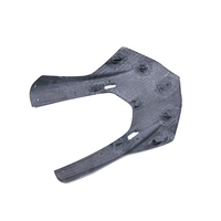 AISKA - Carenado Frontal Superior de Fibra de Carbono Real 3K para Motocicleta Yamaha R1 R1M 2015-2019