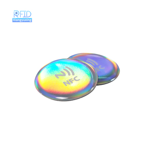 Tùy chỉnh 3D Dome RFID NFC sticker 13.56MHz kiểm soát truy cập thẻ cao cấp <span class=keywords><strong>Epoxy</strong></span> Dome NFC dán - Product Image 3