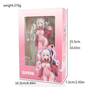 10 pulgadas 22CM PVC Adorno de escritorio NIKKE <span class=keywords><strong>Sex</strong></span> Girl <span class=keywords><strong>Anime</strong></span> Figura de acción con caja Fuente de animación japonesa - Product Image 5