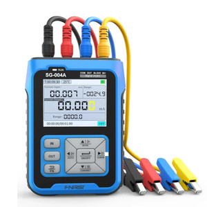 FNIRSI SG-004A 4-20mA çok fonksiyonlu sinyal jeneratörü PT100 termokupl direnci basınç verici proses kalibratörü - Product Image 1