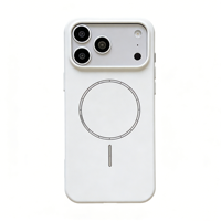 Étui de téléphone à charge sans fil pour iPhone 15 Pro Max, étui magnétique pour téléphone portable, design tendance pour Samsung S25