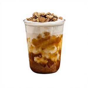 Factory Custom Logo Silk Screen Printed PET <b>Plastic</b> <b>Cups</b> Round Shape 12oz-32oz Sizes Iced Coffee Juice Smoothies Soda CJF Brand - Product Image 1